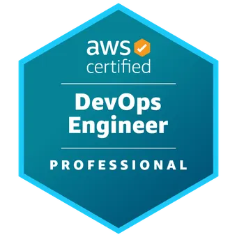 AWS Certified DevOps Engineer – Professional AWS certification badge